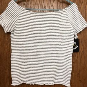 Art Class girls ribbed short sleeve tee